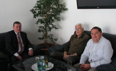 Слева направо: Альберт Черниюк, Вадим Горелик и Александр Черкасский